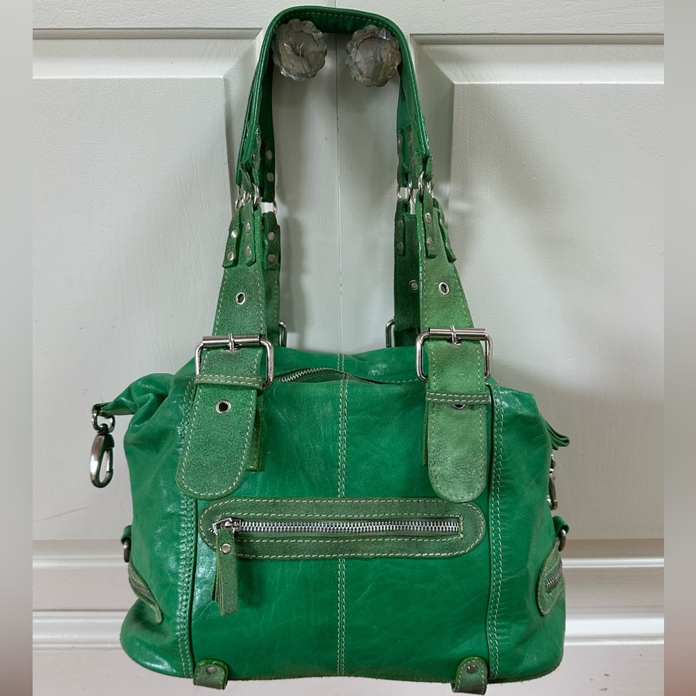 Gorgeous green Sophia Visconti bag